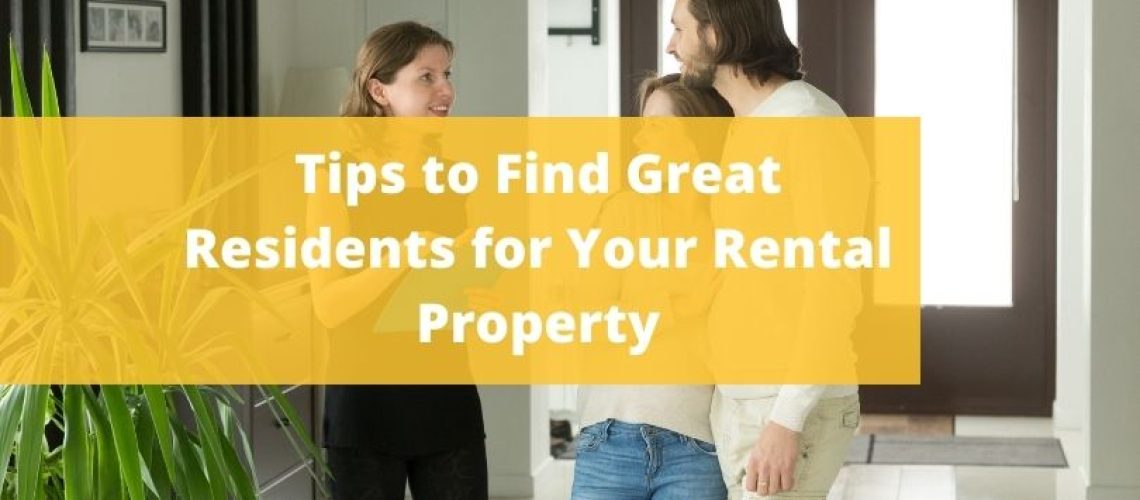 finding great tenants